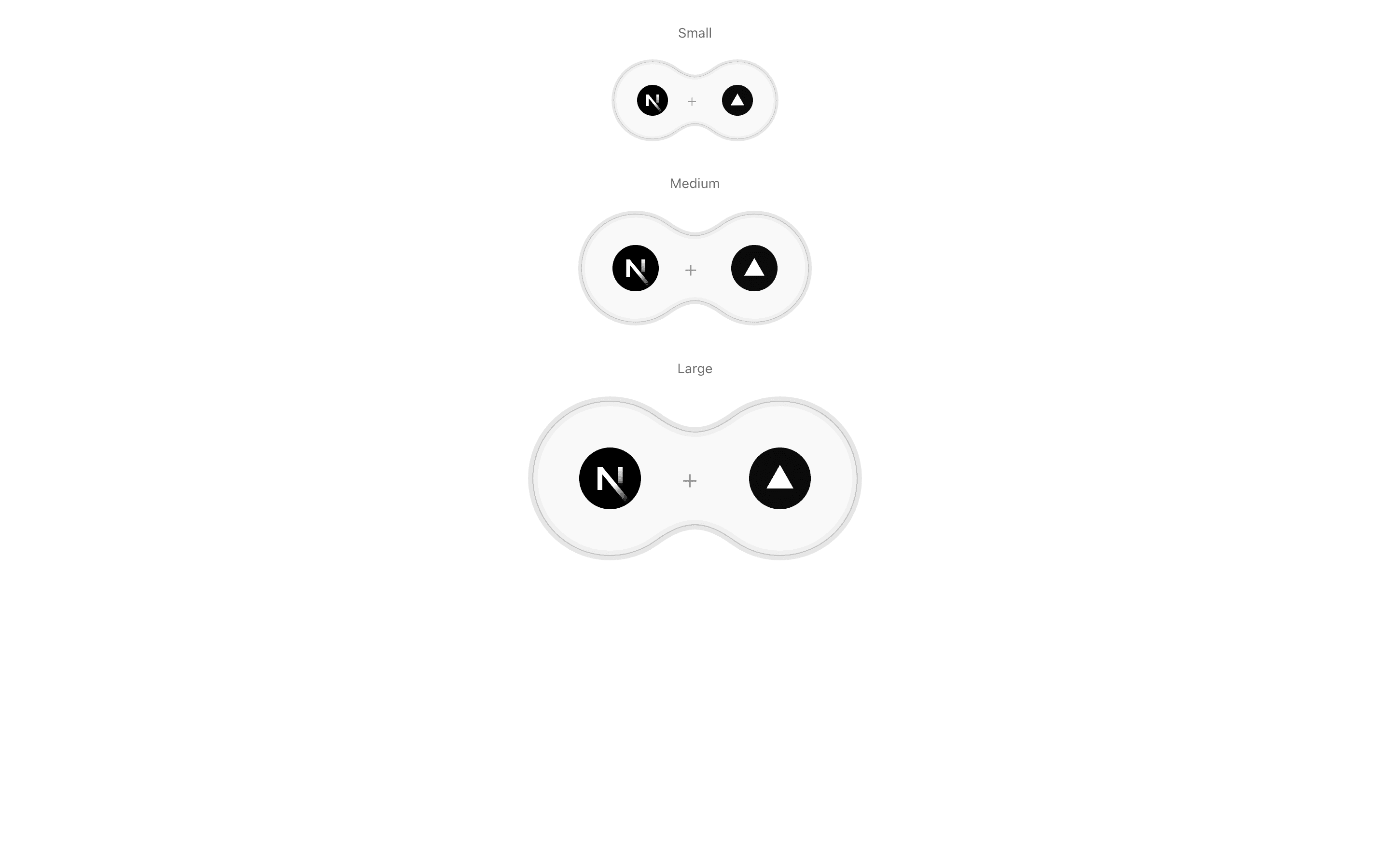Merging bubbles component preview