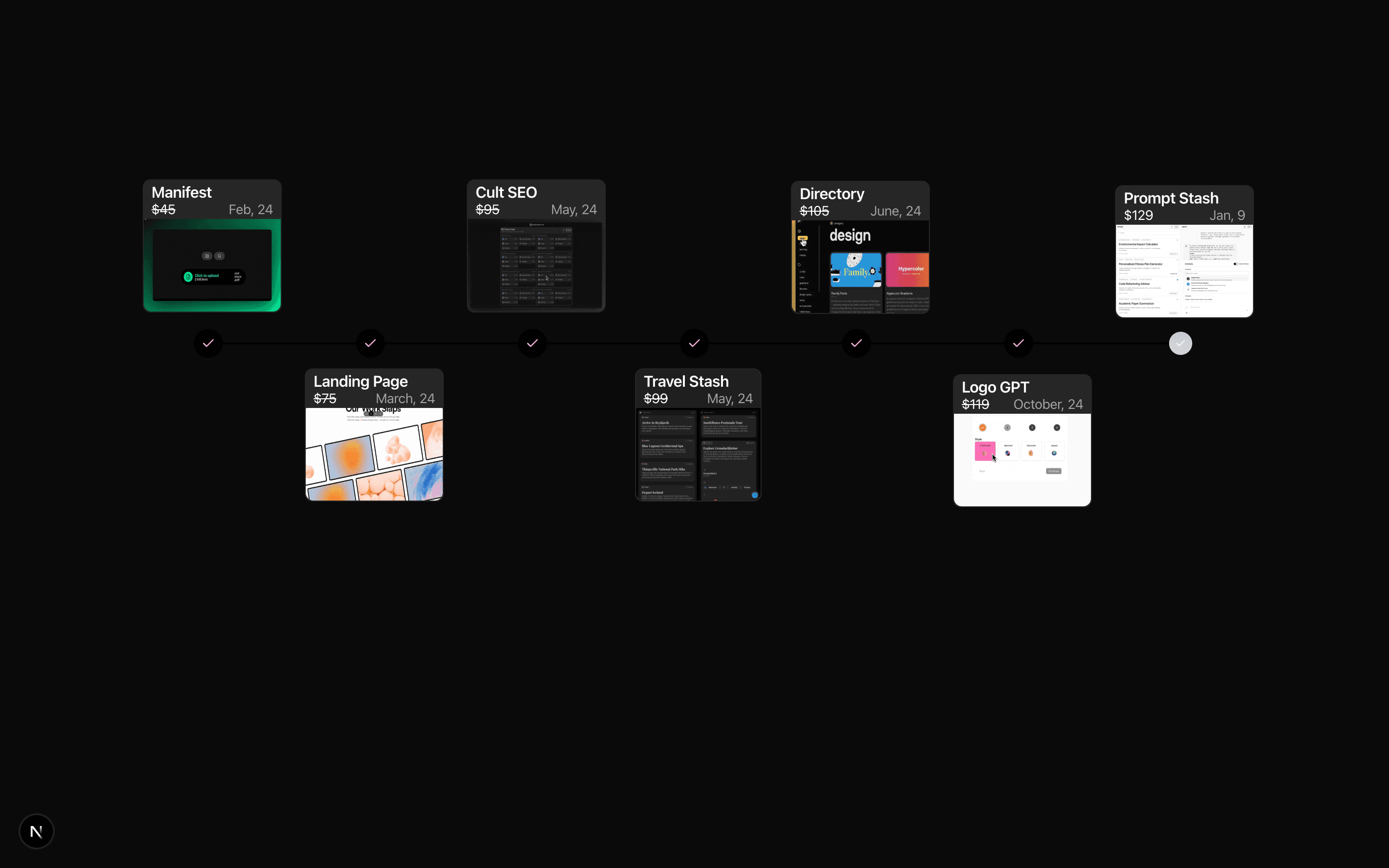 Marketing Roadmap Section section preview