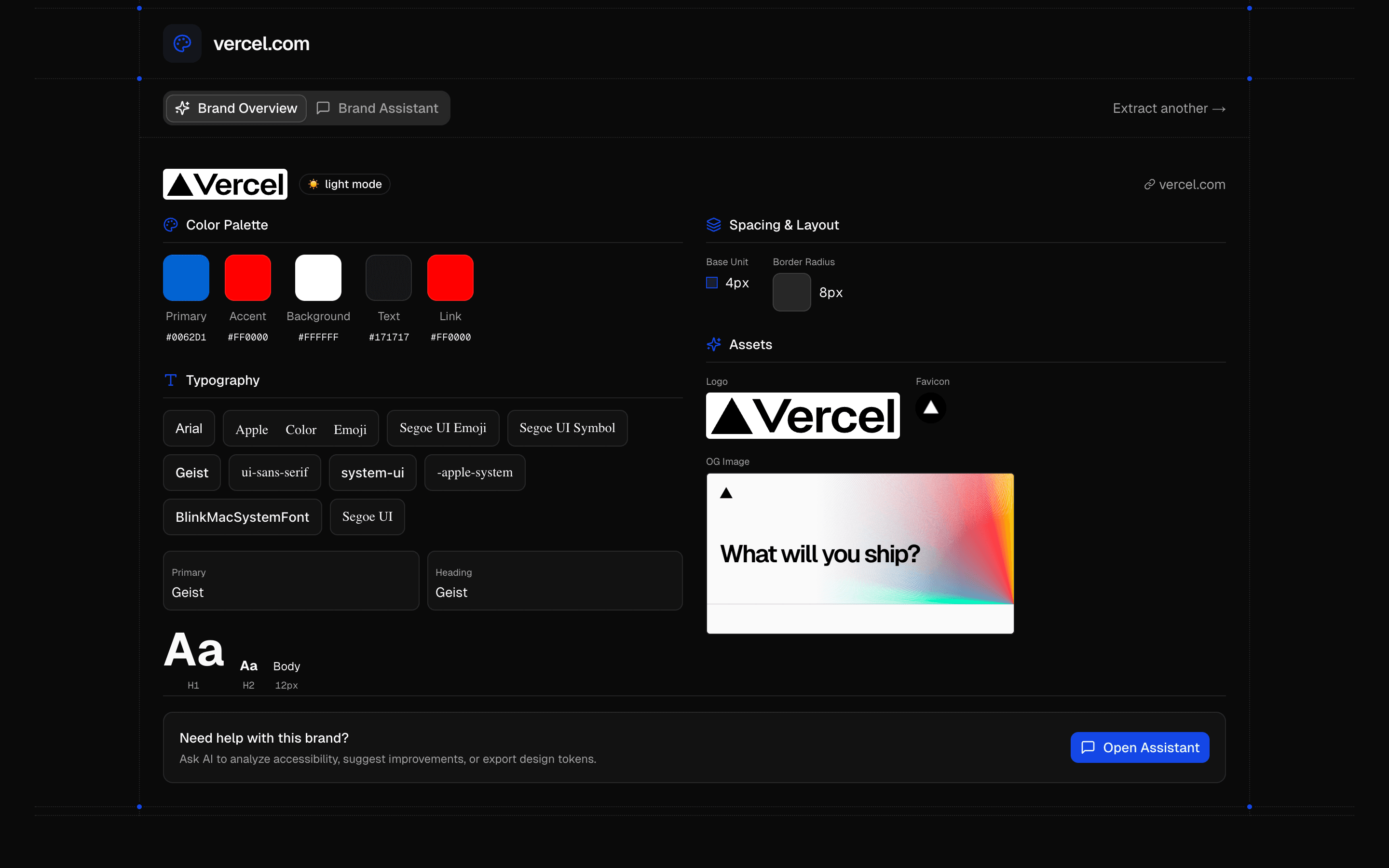 Branding Agent preview